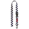 Lanyard Black/White