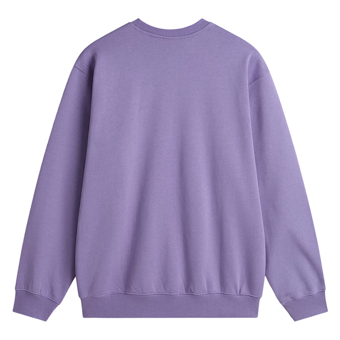 Left Chest II Loos Crewneck Purple Haze