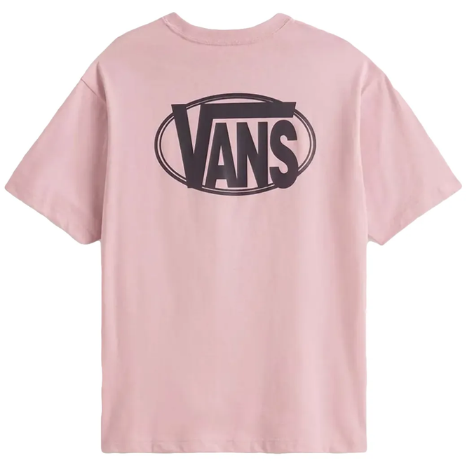 Oval Logo Loose T-Shirt Misty Mauve