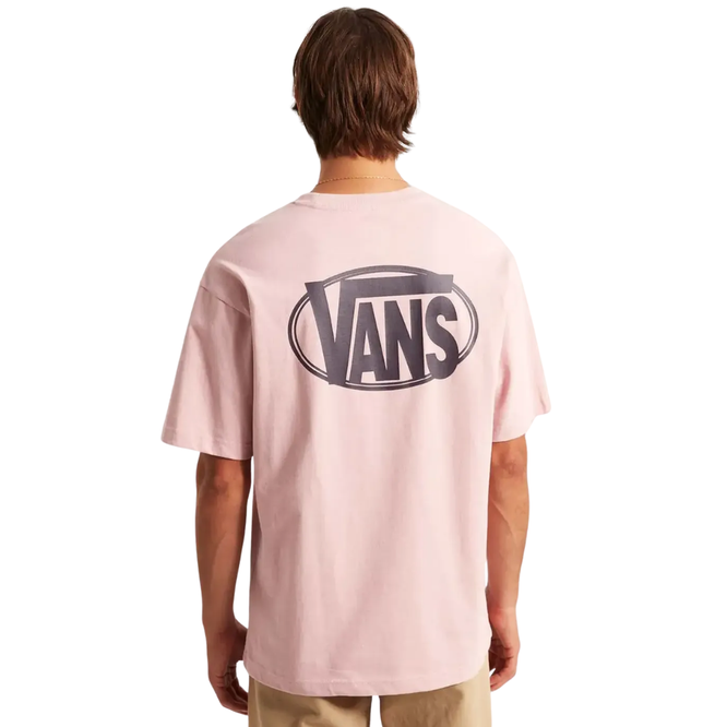Oval Logo Loose T-Shirt Misty Mauve