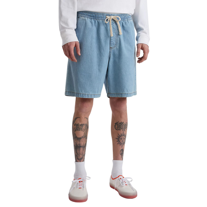 Range Denim Relaxed Shorts Stonewash/Blue