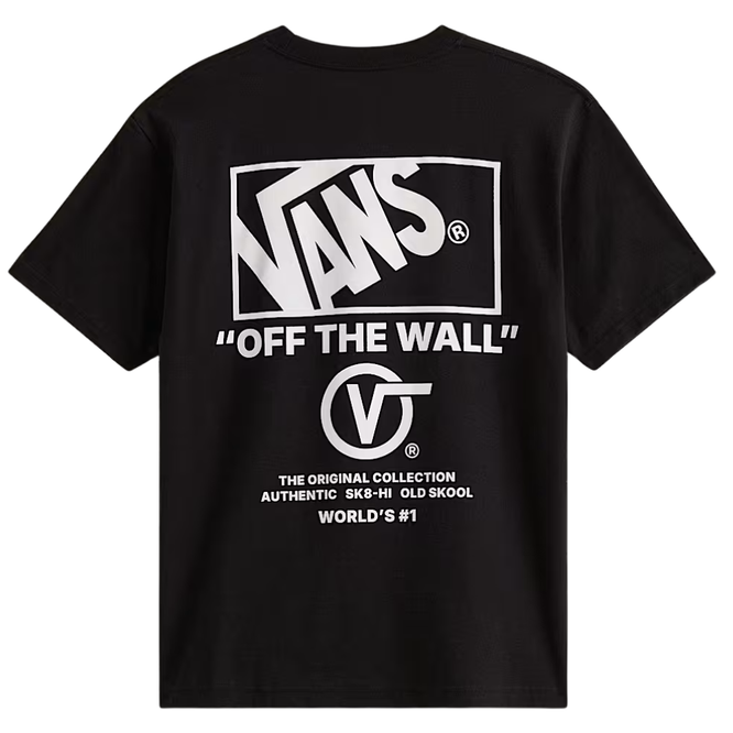 Stacked Hi T-Shirt Black/White