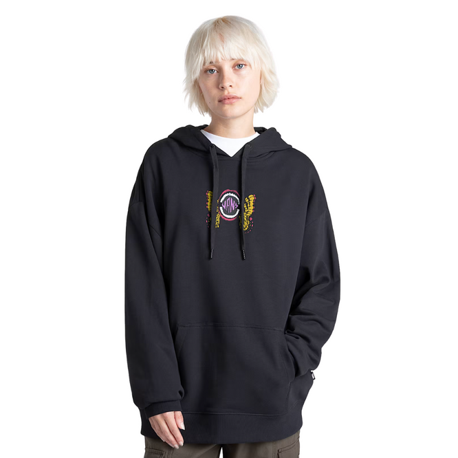 Womens Ethereal Pullover Hoodie Black
