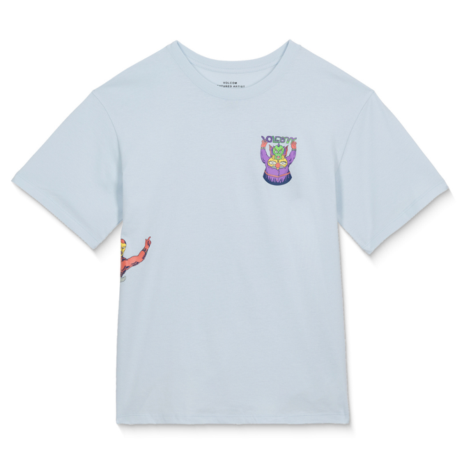 Kids FA Ben Sanaire T-Shirt 1 Light Blue Acid