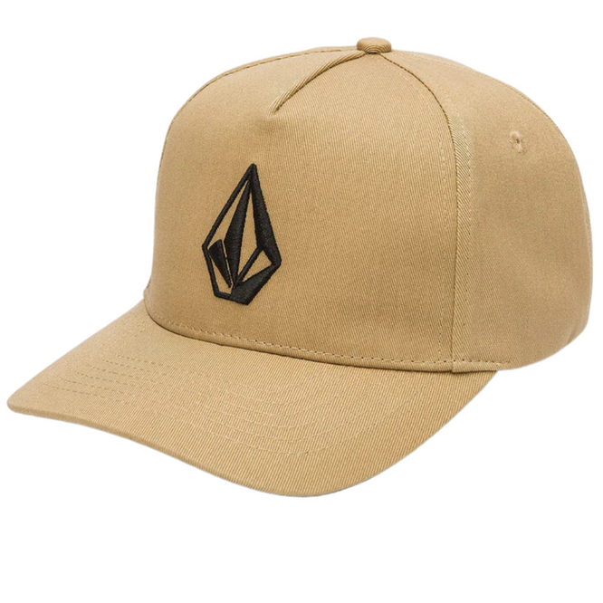 Embossed Stone Adjustable Cap Dark Khaki