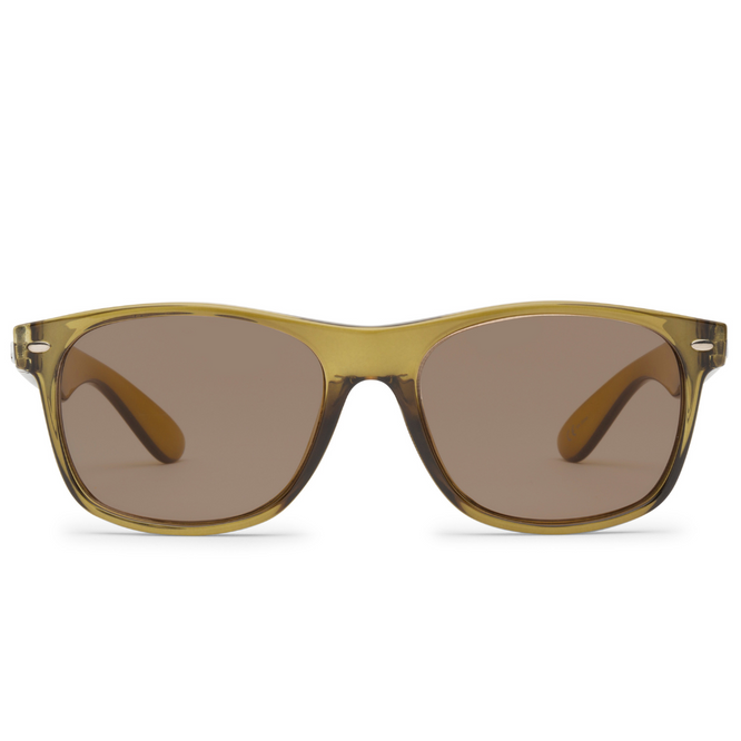 Fourty6 Sunglasses Gloss Olive/Light Bronze
