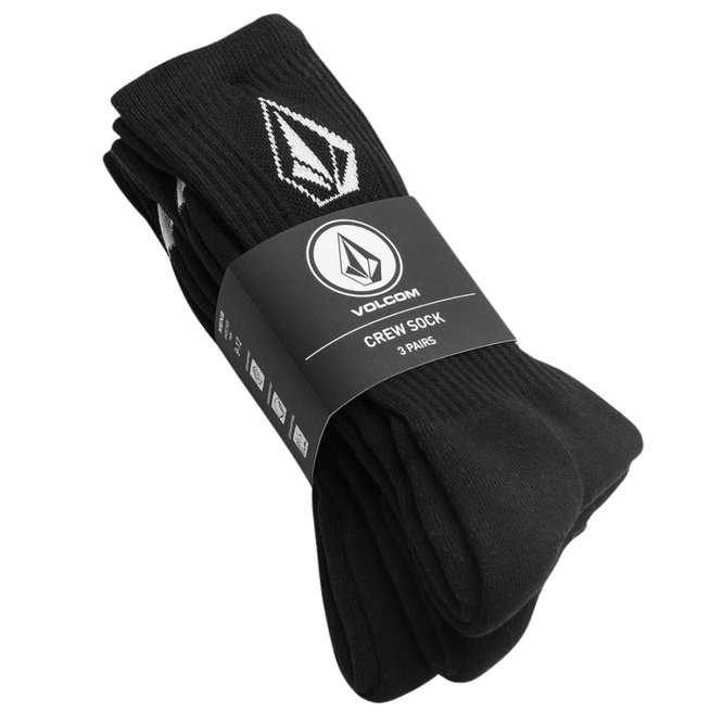 Full Stone Socks Black 3Pack