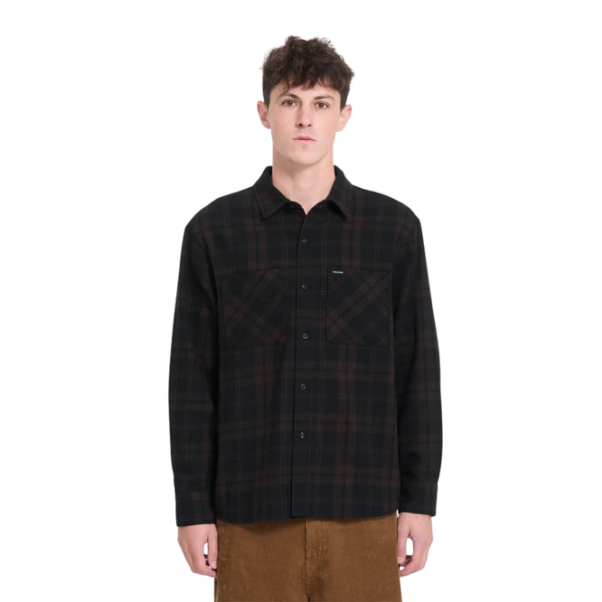 Hunkstone Longsleeve Shirt Cacao