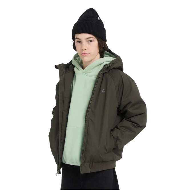 Kids Hernan 10K Jacket Rinsed Black