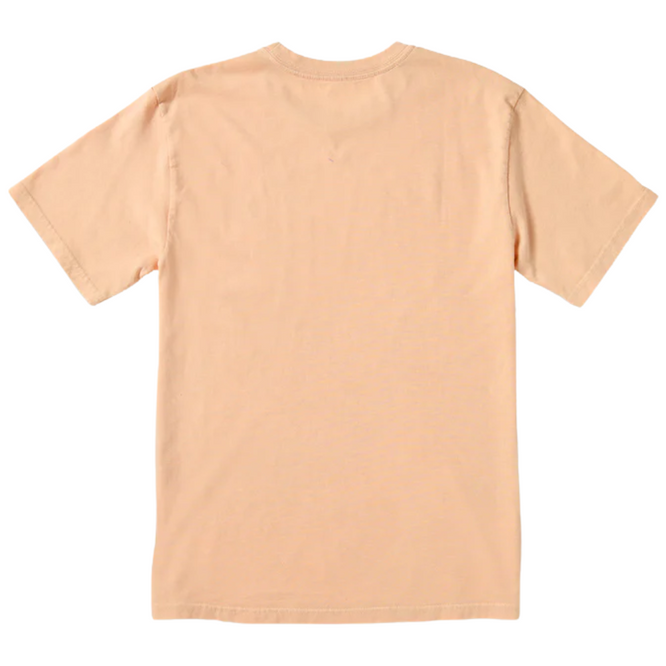 Kids Solid Stone Emb T-Shirt Peach