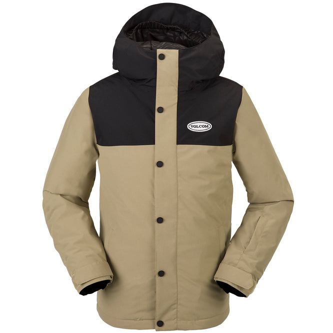 Kids Stone 91 Insulated Snowboard Jacket Dark Khaki
