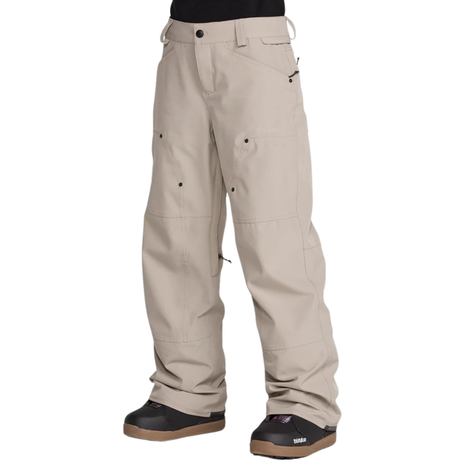 Womens Pollock Baggy Snowboard Pants Khaki