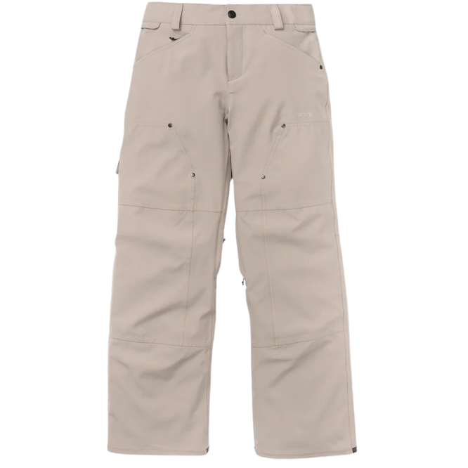 Womens Pollock Baggy Snowboard Pants Khaki