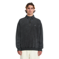 Single Stone Quarter Zip Light Acid Black