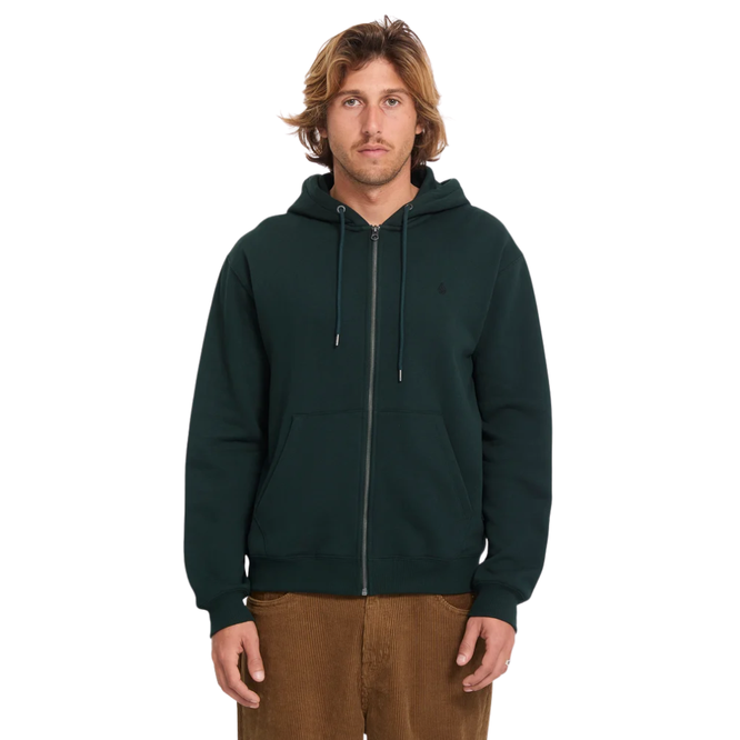 Single Stone Full Zip Hoodie Scarab