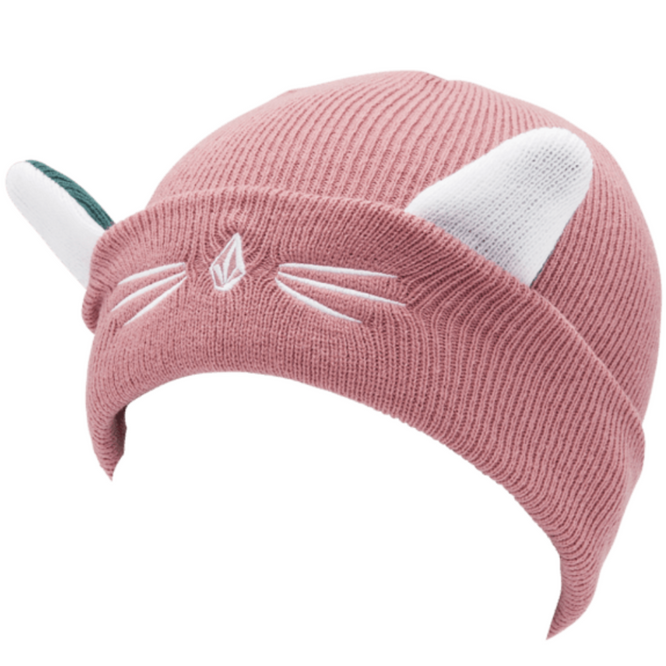 Kids Snow Creature Beanie Mesa Rose