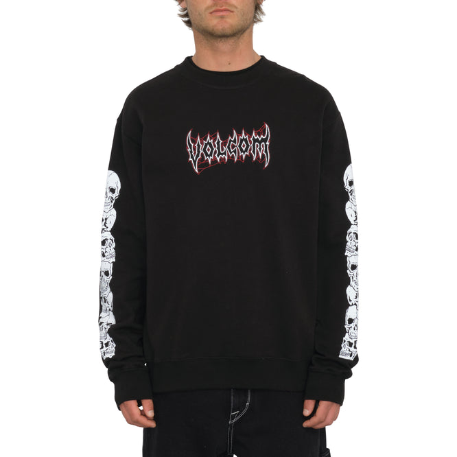 Stone Lord Crew Sweatshirt Black