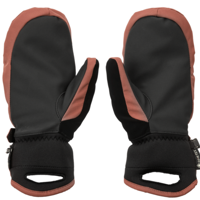 Womens Peep Gore-Tex Mitts Henna