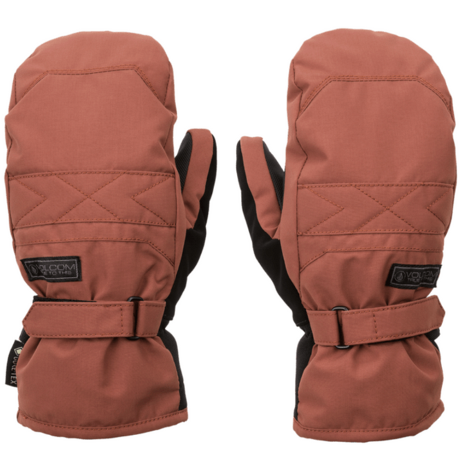 Womens Peep Gore-Tex Mitts Henna