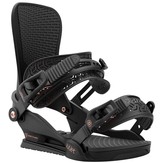 Womens Juliet Black 2025 Snowboardbindingen