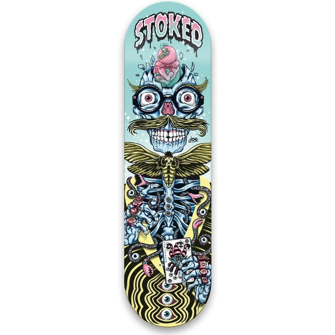 The Stoker Skateboard Deck