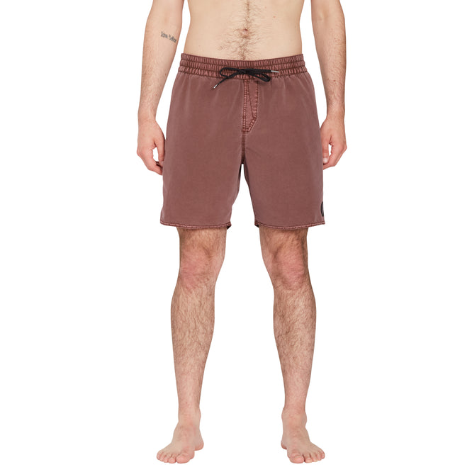 Center 17" Trunk Short Bordeaux Brown