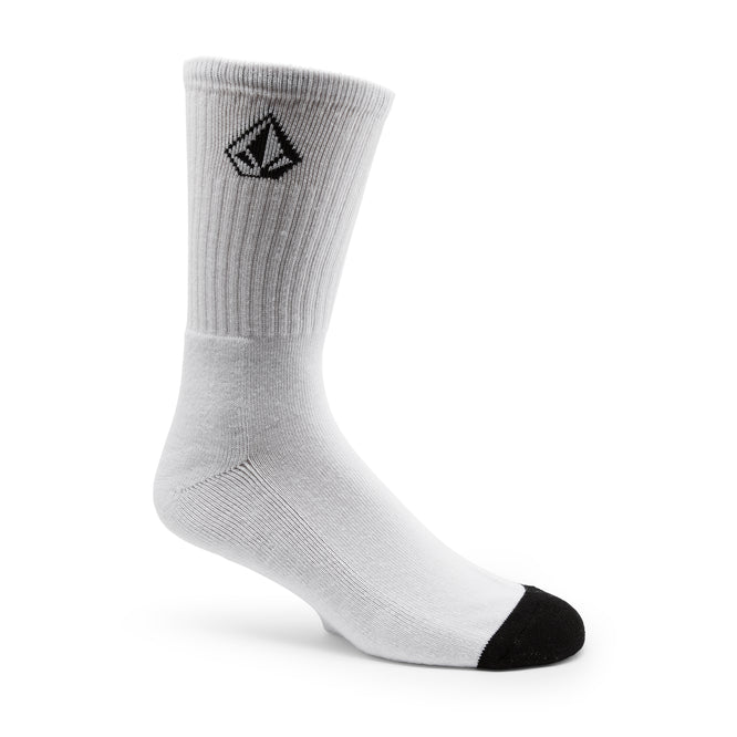 Full Stone Socks White 3pack