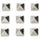 Pyramid Studs Black