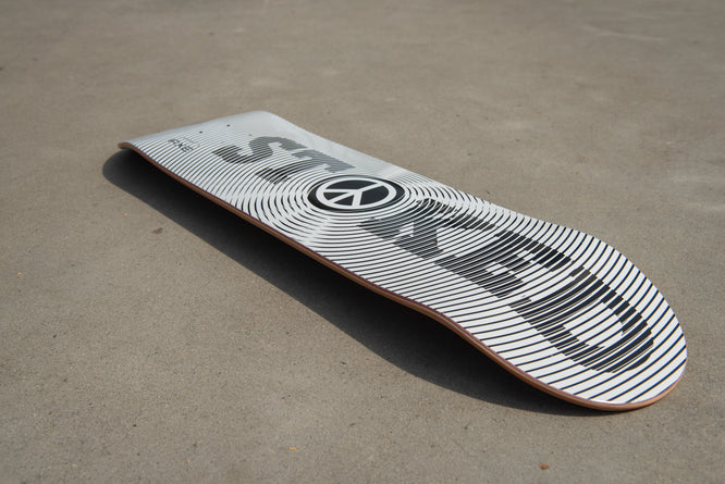 Stoked Peace Radial Skateboard Deck