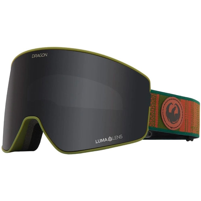 PXV2 Gigi Ruf Signature 2021 Frame/Lumalens Dark Smoke + Lumalens Amber Snowboard Goggles