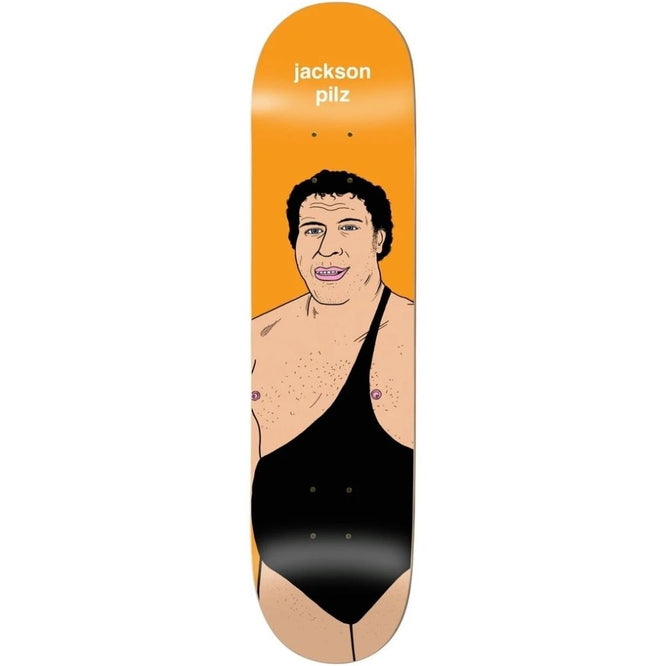 Pilz Body Slam Orange 8.25" Skateboard Deck