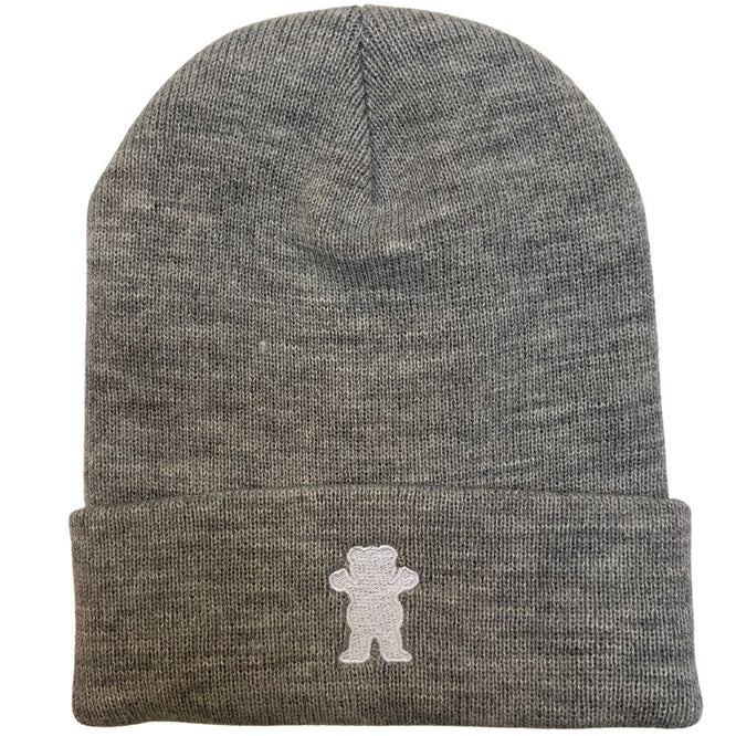 OG Bear Beanie Heather Grey