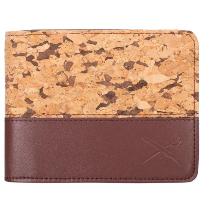 Cork On Wallet Brown