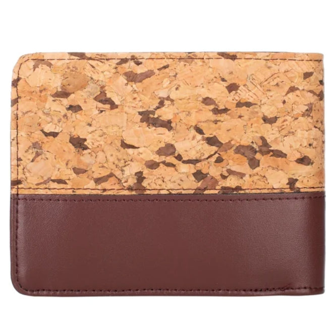 Cork On Wallet Brown