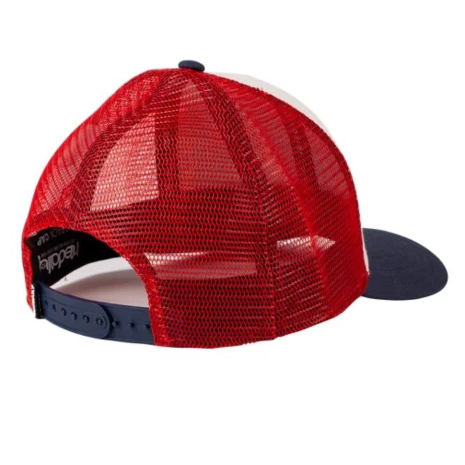 Daily Flag Meshcap Navy Red