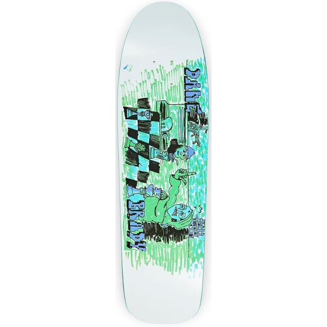 Dane Brady Checkmate White 8.65" Skateboard Deck