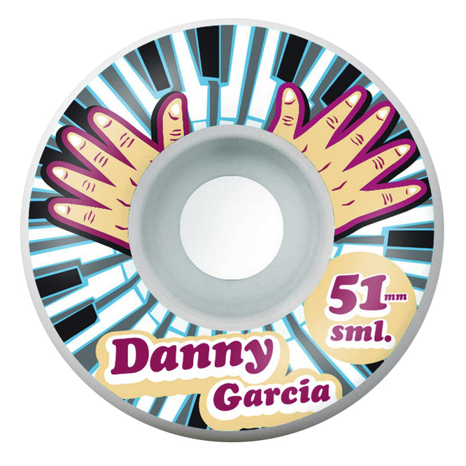 Danny Garcia Classics Piano Hands 99a 51mm Skateboard Wheels