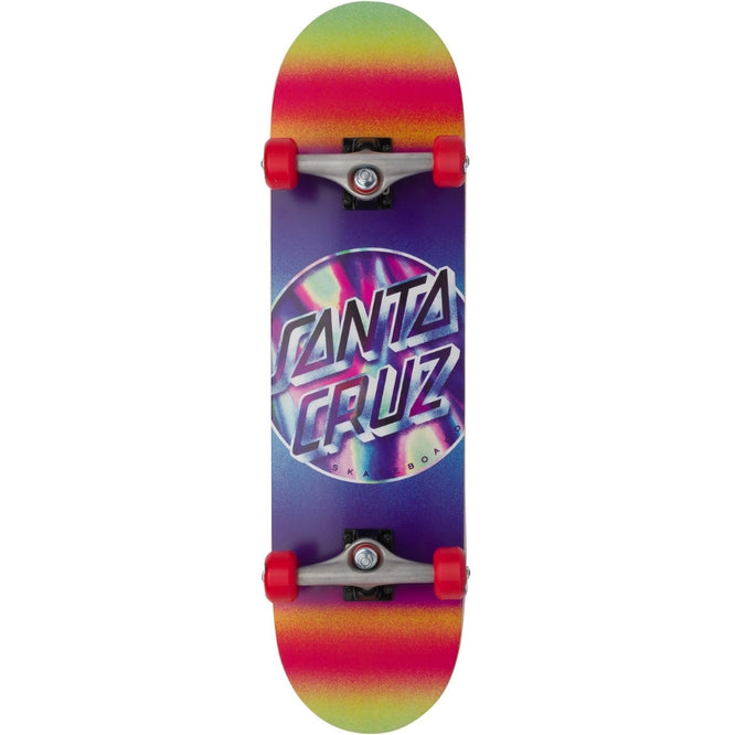 Iridescent Dot Large Multi 8.25" Complete Skateboard