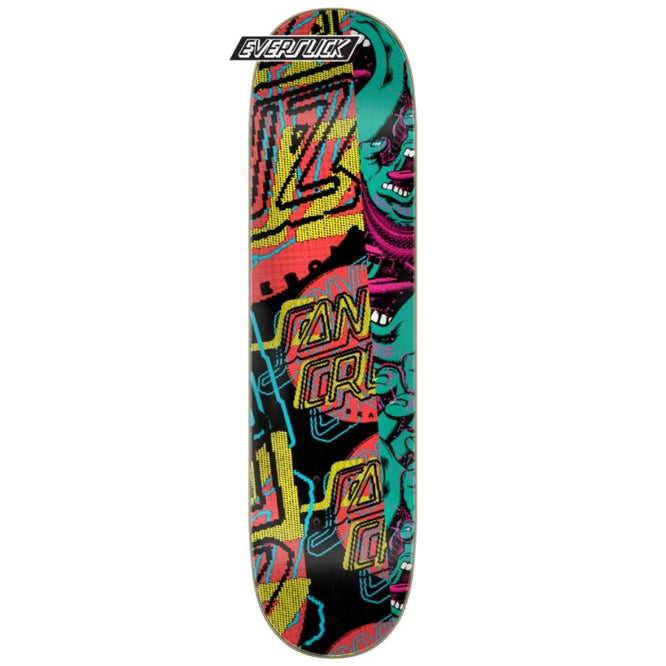 No Pattern Dot Everslick 8.0" Multicolor Skateboard Deck