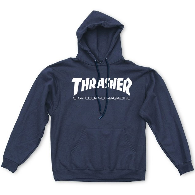 Skate Mag Hoodie Navy