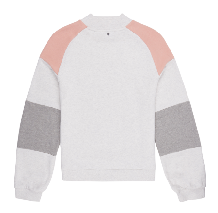 Womens Kamui Colours Sweatshirt White Pink-Purple