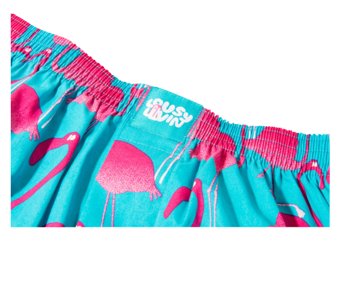 Lousy Flamingo 2pack Boxershorts Black/ Blue