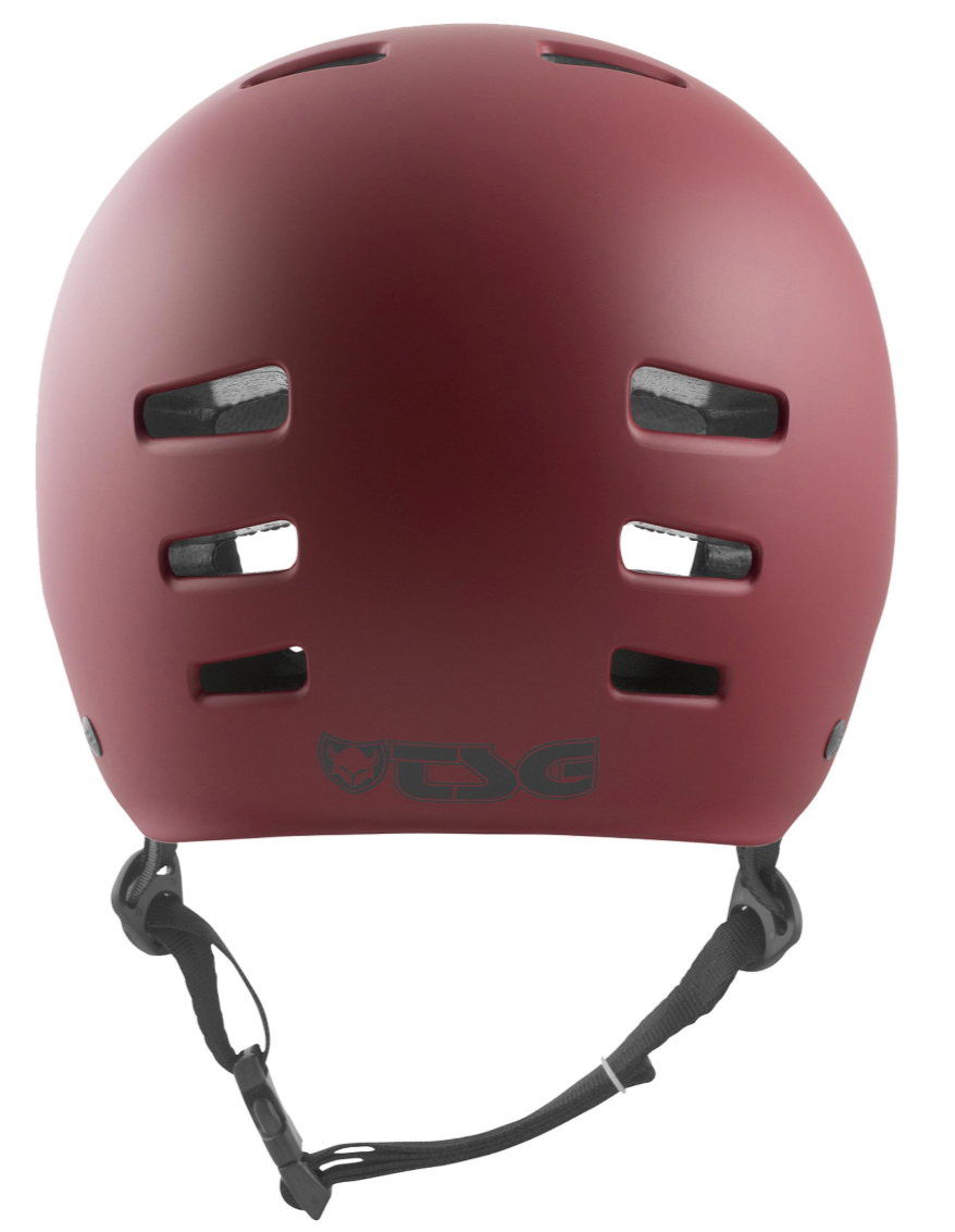 Evolution Solid Colors Satin Oxblood Helm