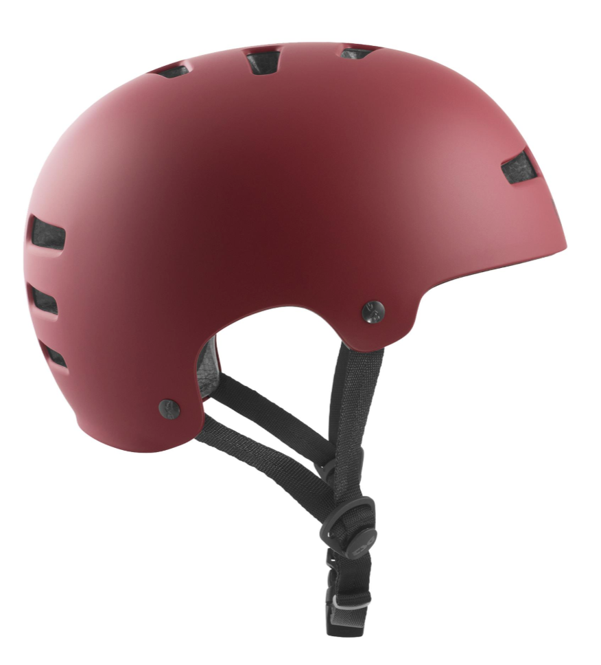 Evolution Solid Colors Satin Oxblood Helm