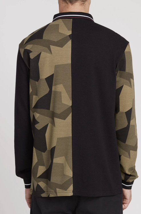 A.P. #2 Polo Longsleeve Camouflage (Unisex)