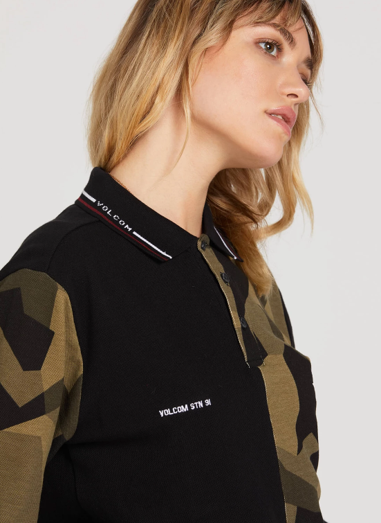 A.P. #2 Polo Longsleeve Camouflage (Unisex)
