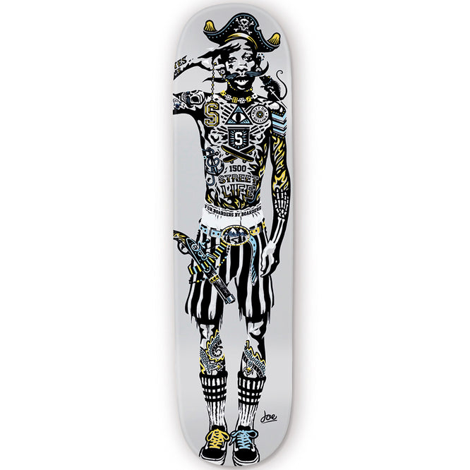 Master Blaster skateboard Moondust Grey