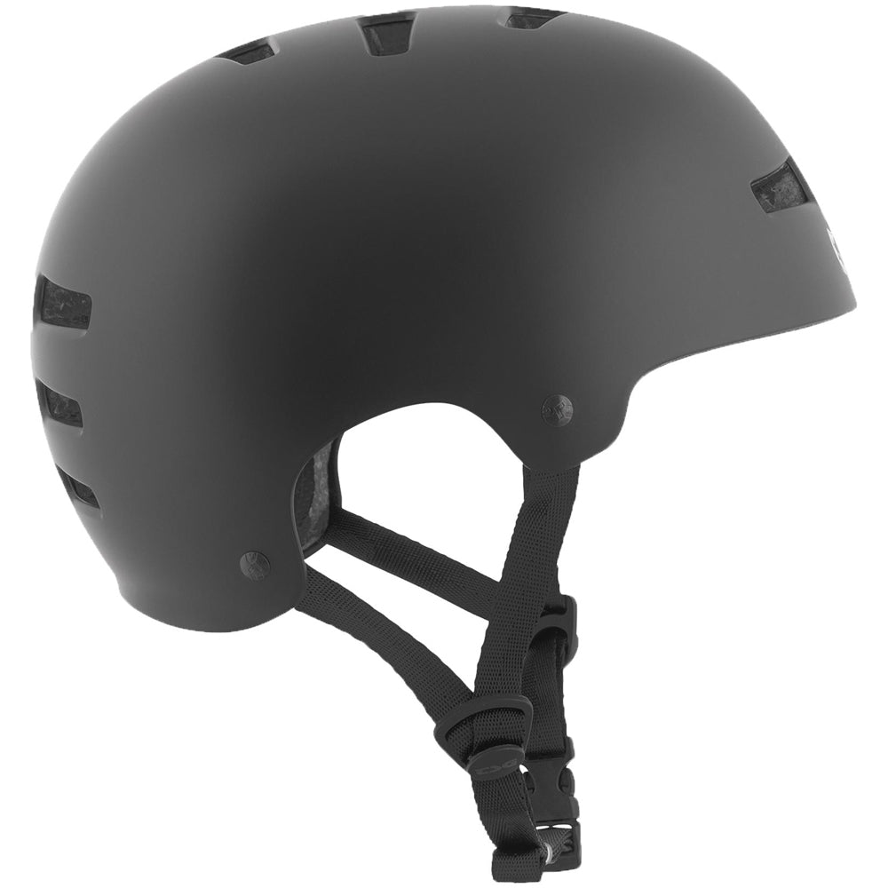 Kids Evolution Solid Colors Satin Black Helm
