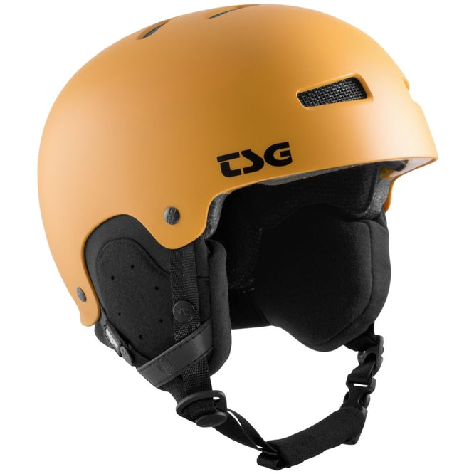 Gravity Solid Color Helmet Satin Yellow Ochre