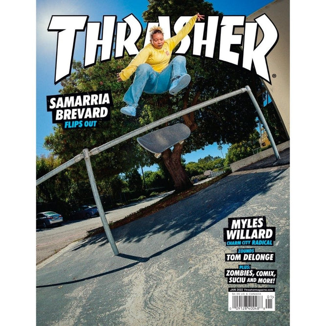 Thrasher Magazine Issue #498 January 2022